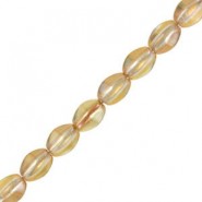 Czech Pinch beads Perlen 5x3mm Crystal apricot medium 00030/29121